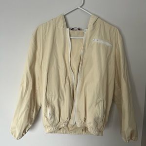 Brandy Melville pastel yellow jacket